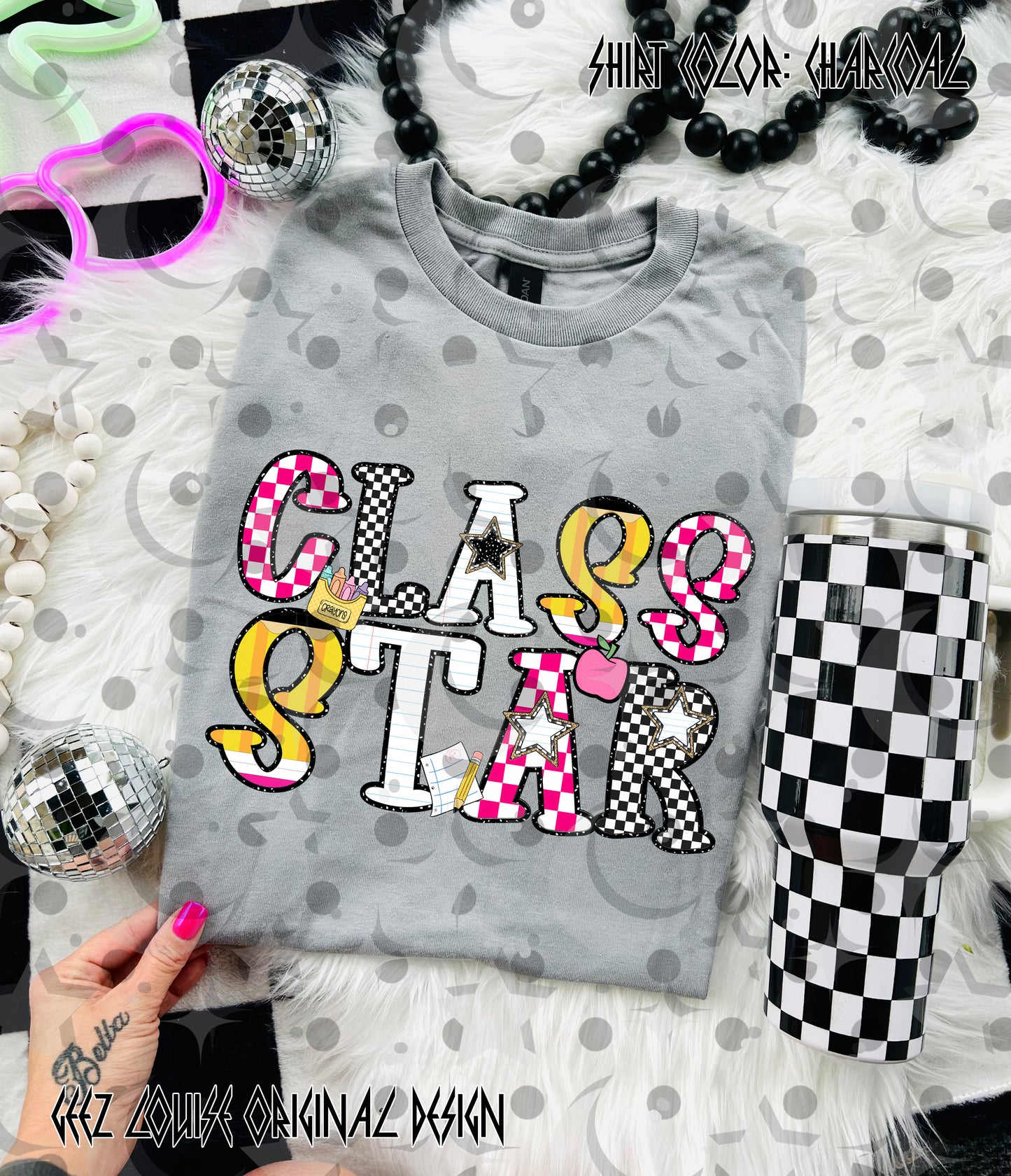 Class Star PNG Design | Back to School Shirt Design | Teacher & Student Sublimation File