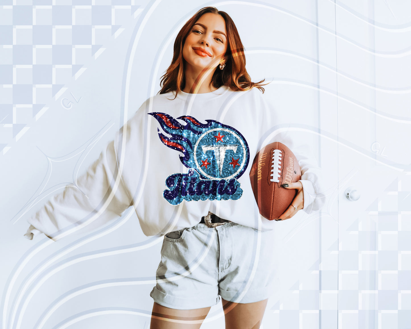 faux sequin National Teams – Individual PNGs & Bundle Option