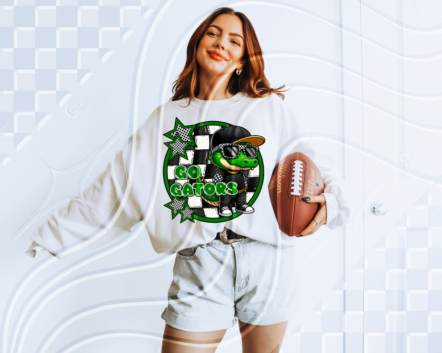Checkered Mascot Team PNGs – 78 Options + Bundle Deal