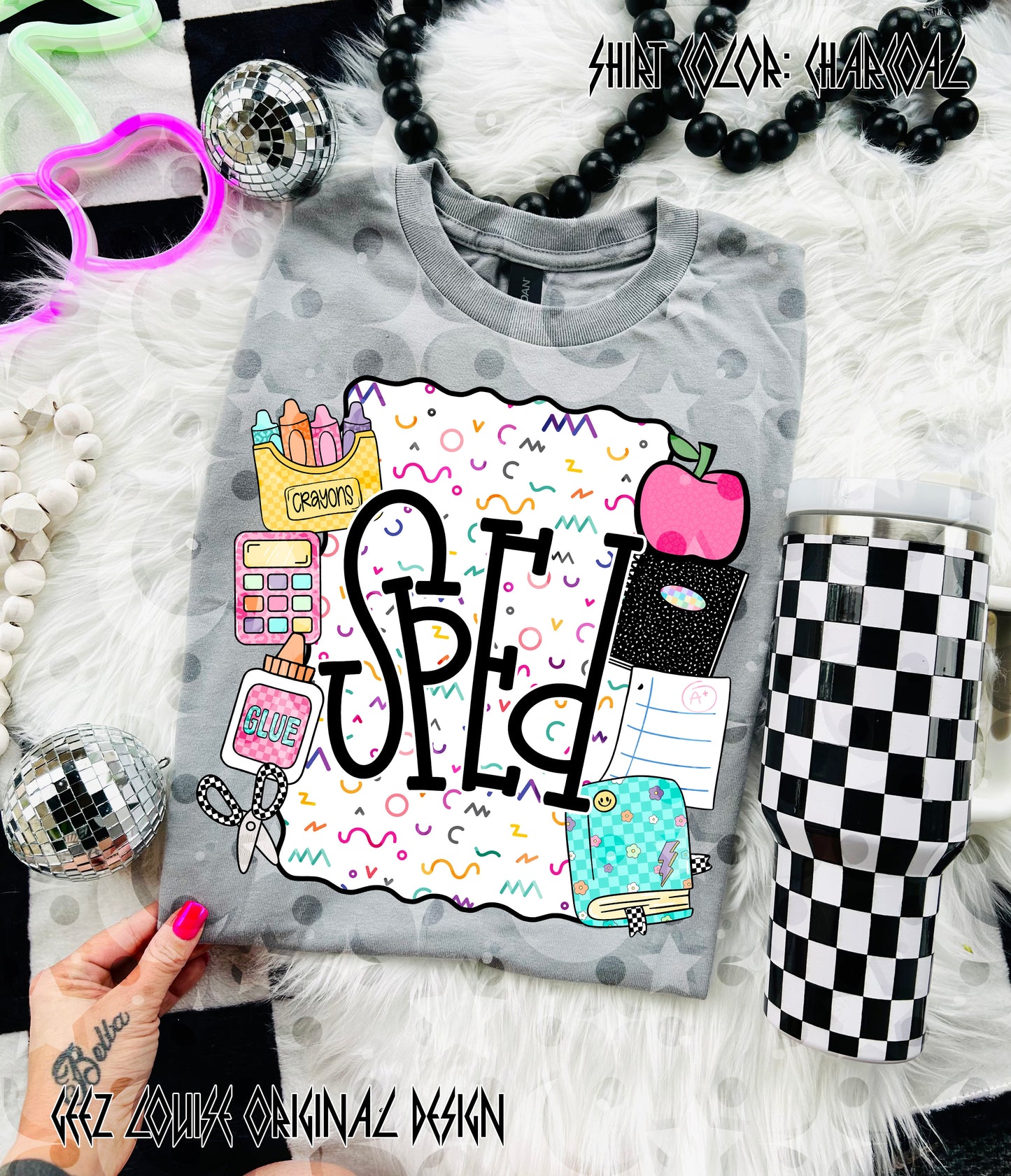 School Is Cool – Teacher & Grade Level PNG