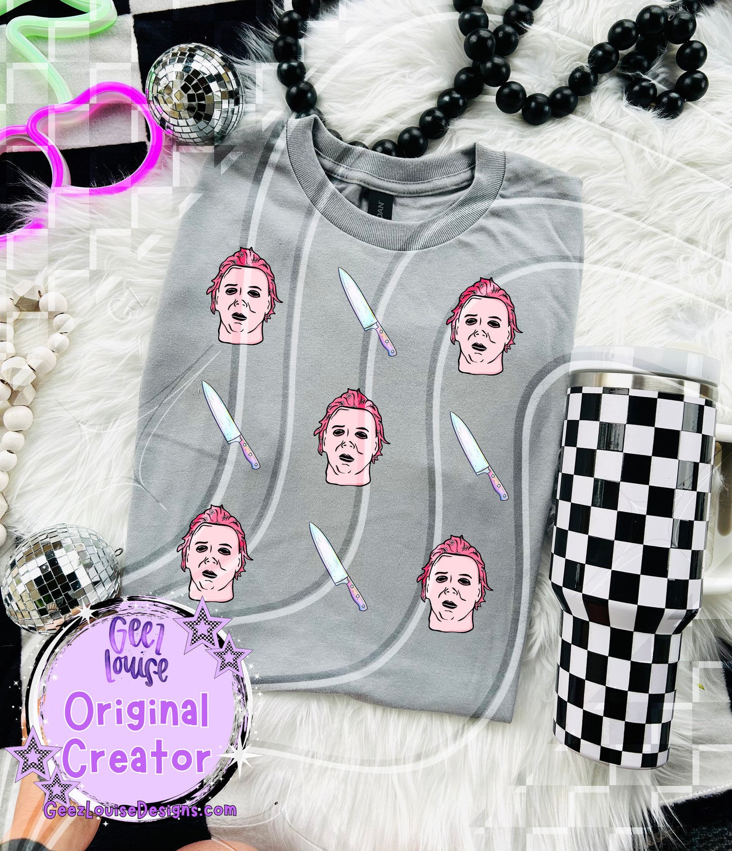 Coquette Horror Guys Digital Design – 5 Options (PNG + Commercial Use)