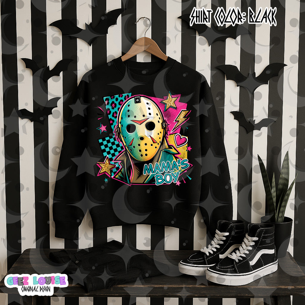 90s Pop Style Horror Digital Design PNG