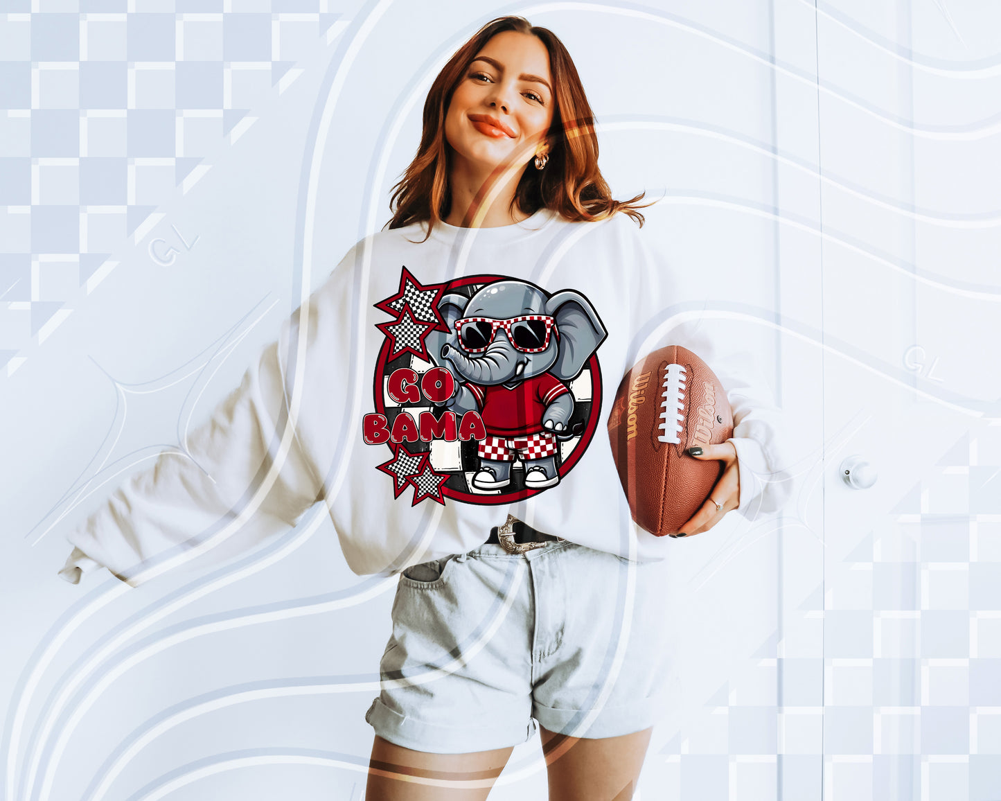 Checkered Mascot Team PNGs – 78 Options + Bundle Deal