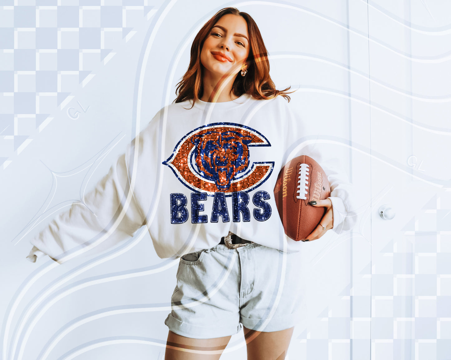 faux sequin National Teams – Individual PNGs & Bundle Option