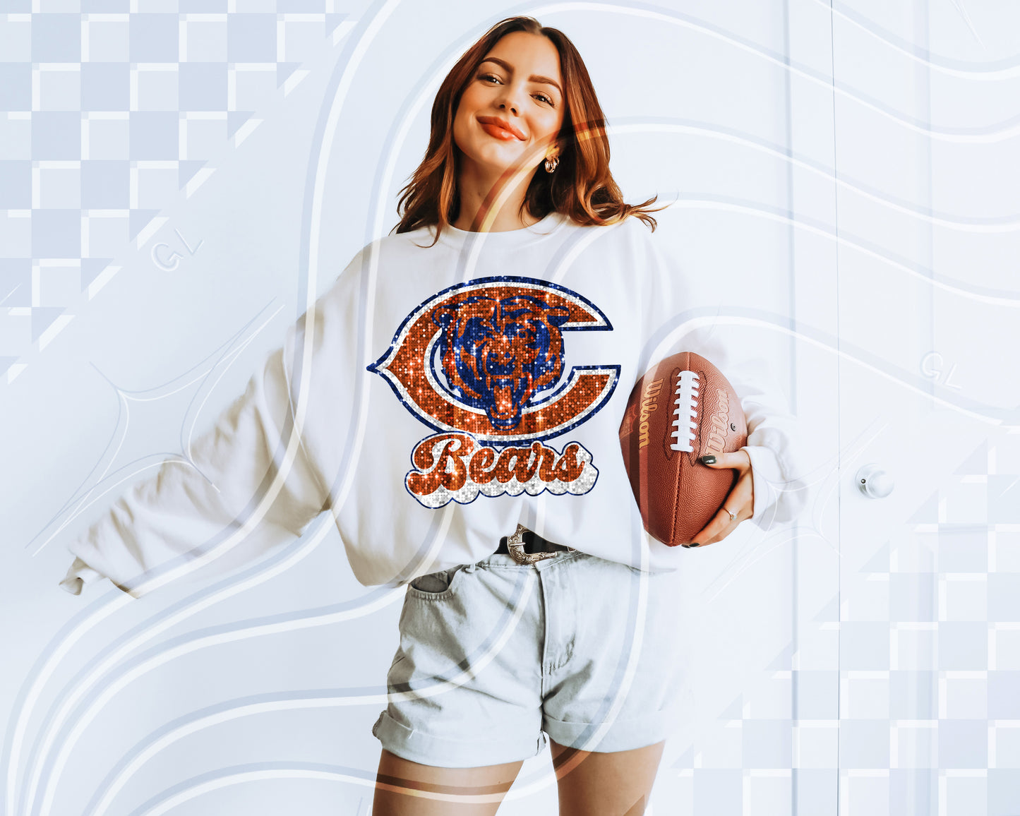 faux sequin National Teams – Individual PNGs & Bundle Option