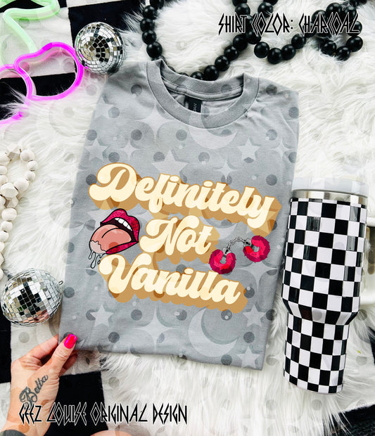 Definitely Not Vanilla — PNG (300 DPI)