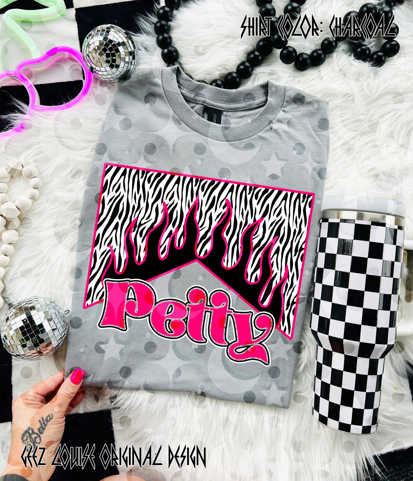 PETTY Flames PNG Digital Design