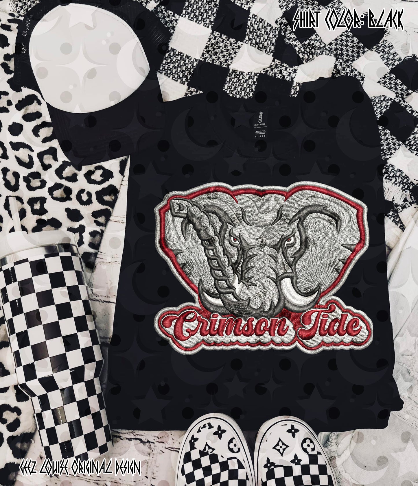 SEC Faux Embroidery Digital Design – Team Variants & Bundle Option