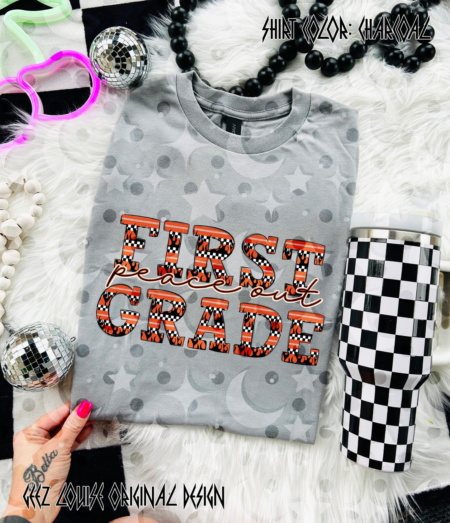 Peace Out Grade Inferno Digital Design – PreK–8th Grades + Bundle Option