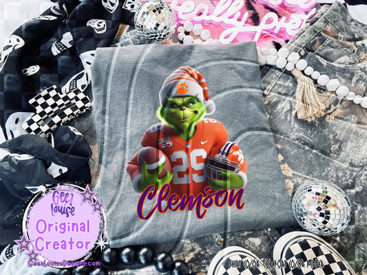Clemson GMAN Football Digital Design – Instant Download