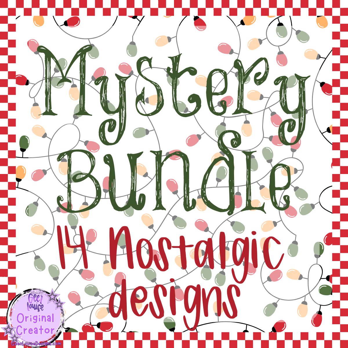 Mystery Christmas PNG Bundles