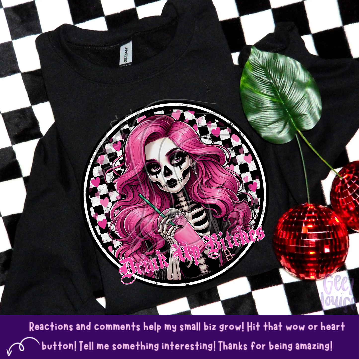 Drink up bitches - Digital Download- PNG