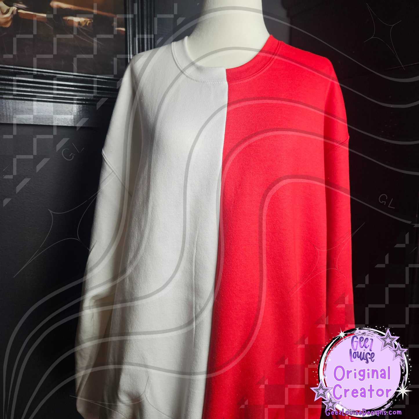 Split Sweatshirt mockup