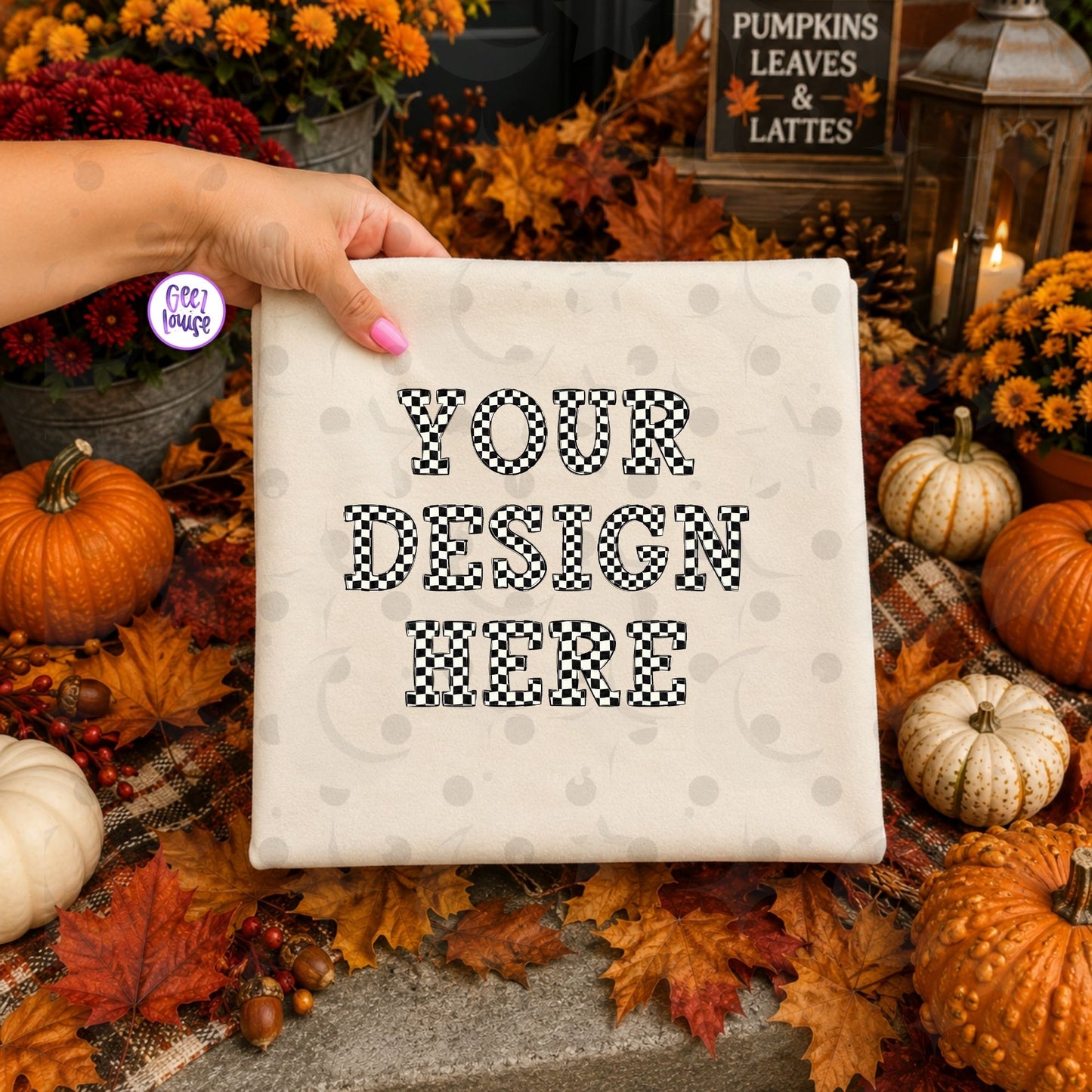 Geezy Fall Blank Mockups | Individual or Bundle | INCLUDED IN Lifetime Blank Mockup Drive