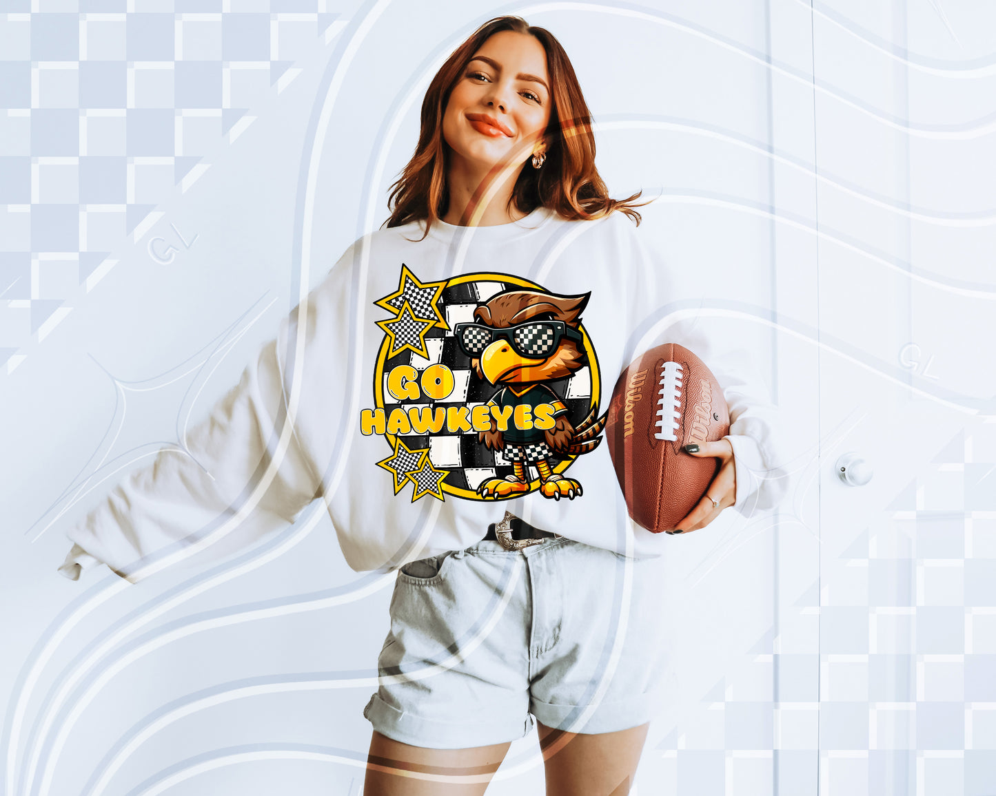 Checkered Mascot Team PNGs – 78 Options + Bundle Deal