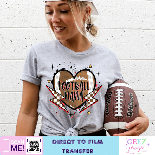 Football nana - Direct to Film Transfer - made to order