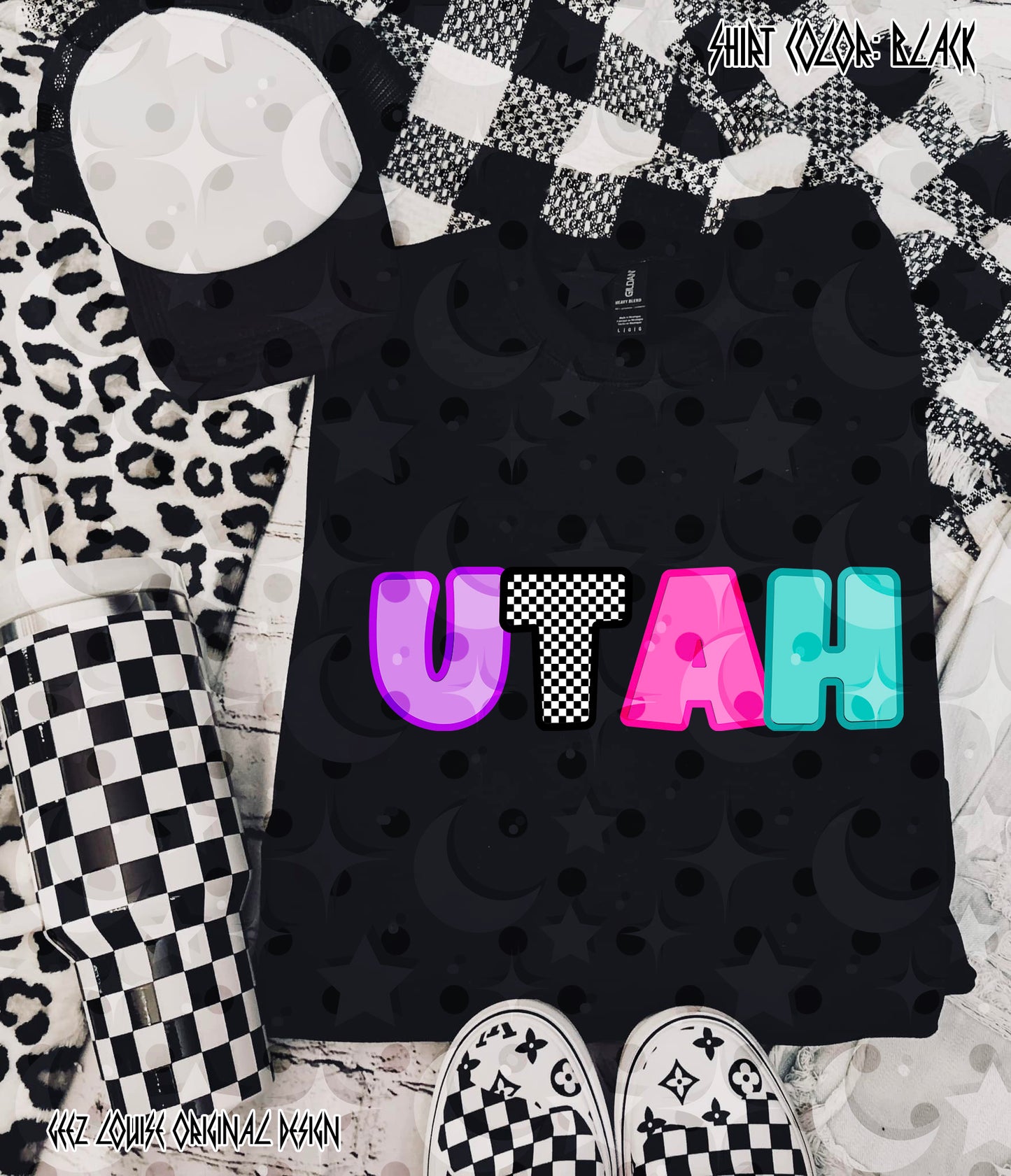 50 States Summer PNG Bundle | Retro Neon State Designs | Custom State Bubble Letter PNG | Sublimation PNG