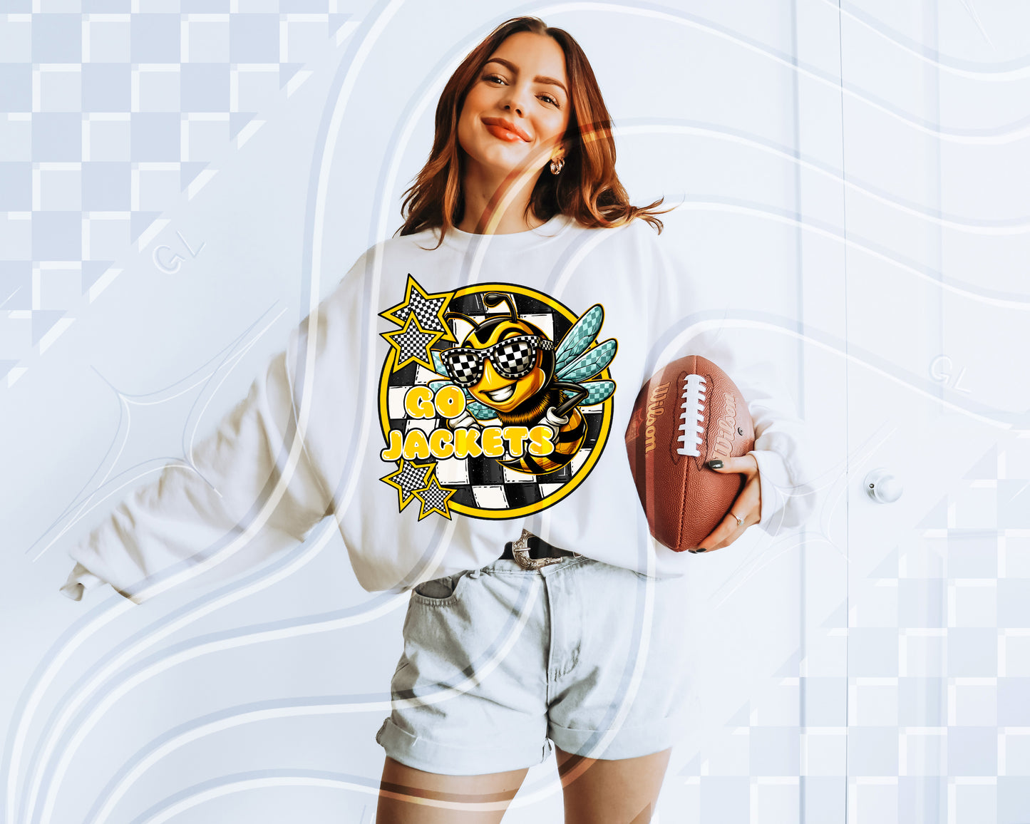 Checkered Mascot Team PNGs – 78 Options + Bundle Deal