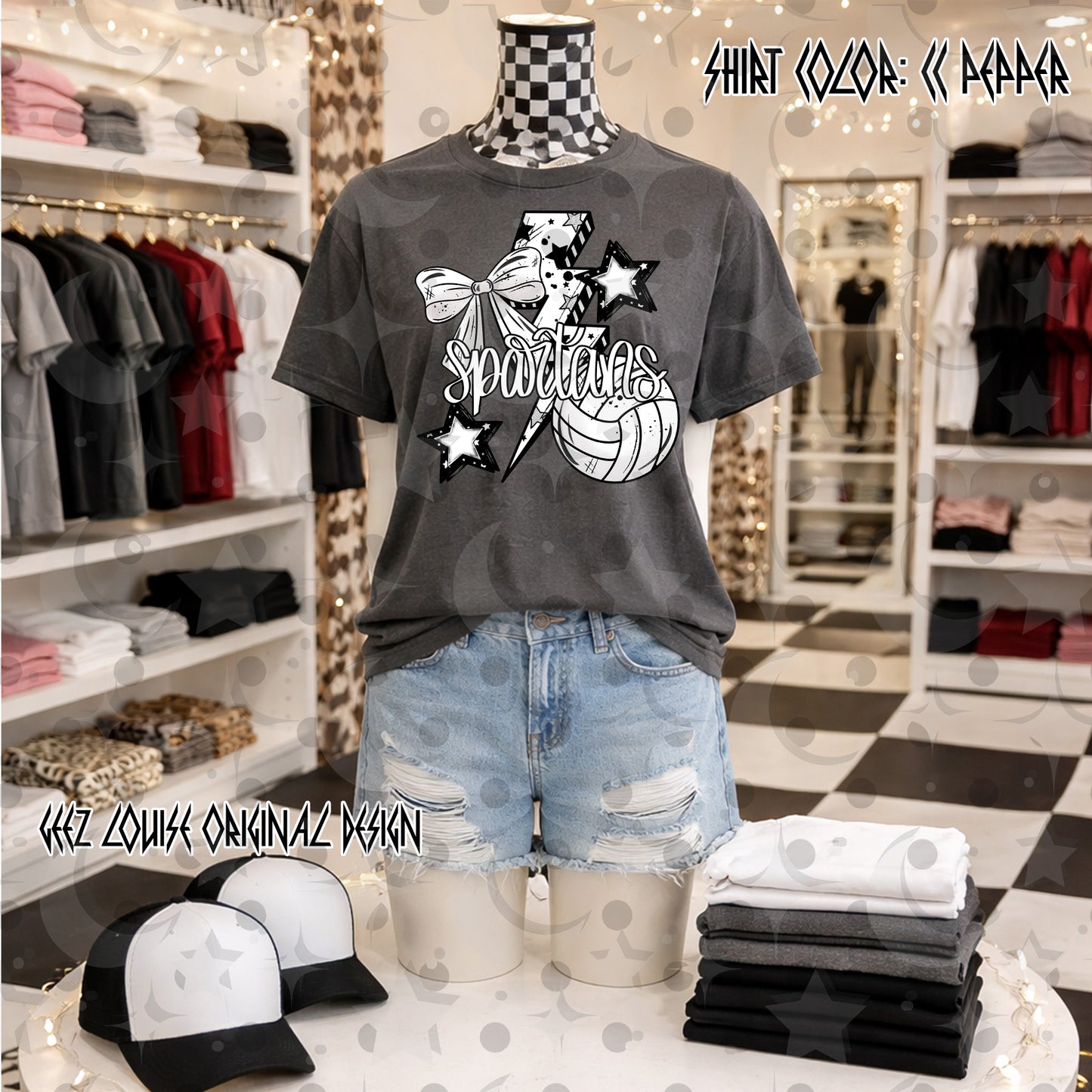 Volleyball Bolt  – Team Spirit – Digital Download (Multiple Teams)