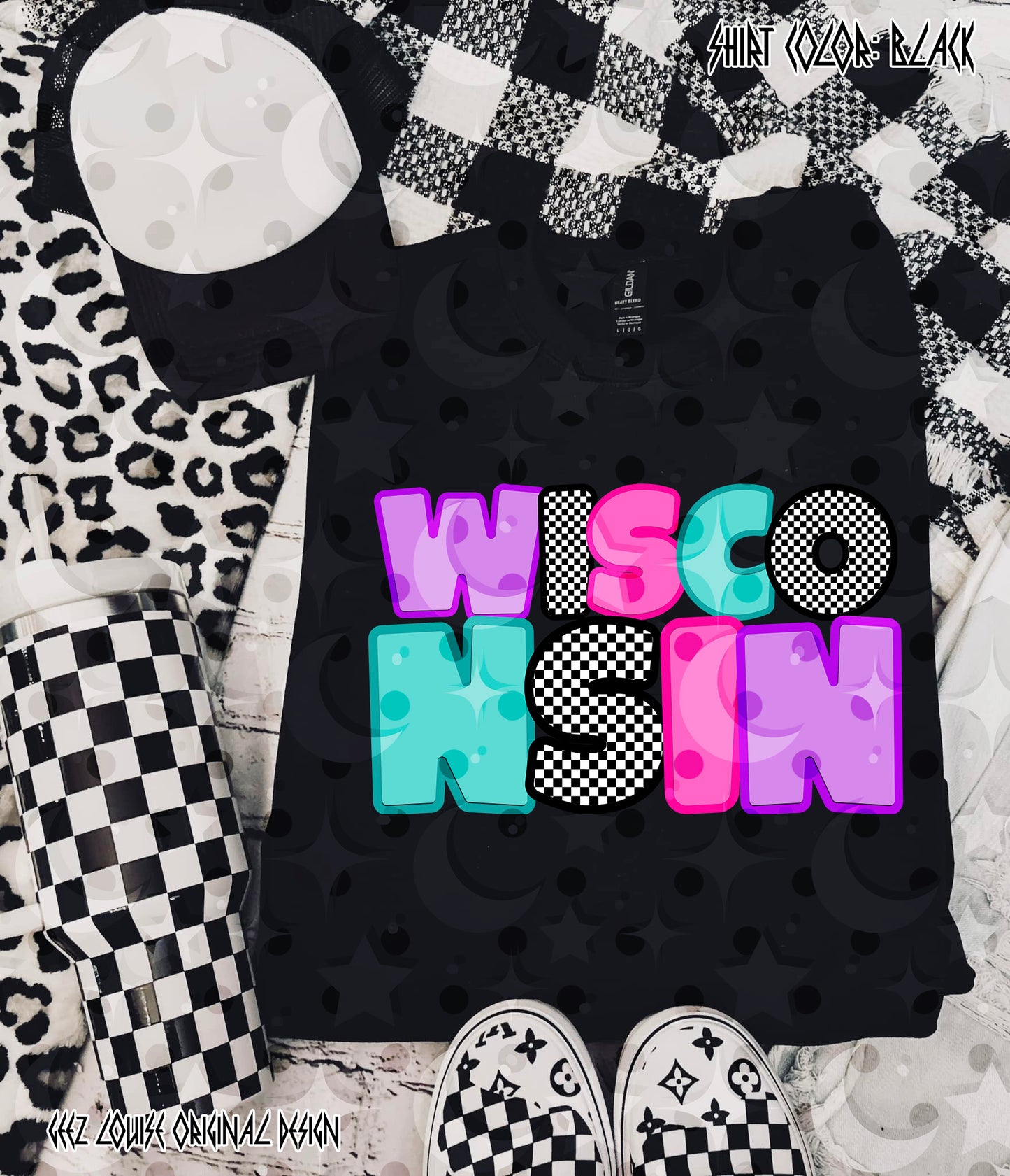 50 States Summer PNG Bundle | Retro Neon State Designs | Custom State Bubble Letter PNG | Sublimation PNG