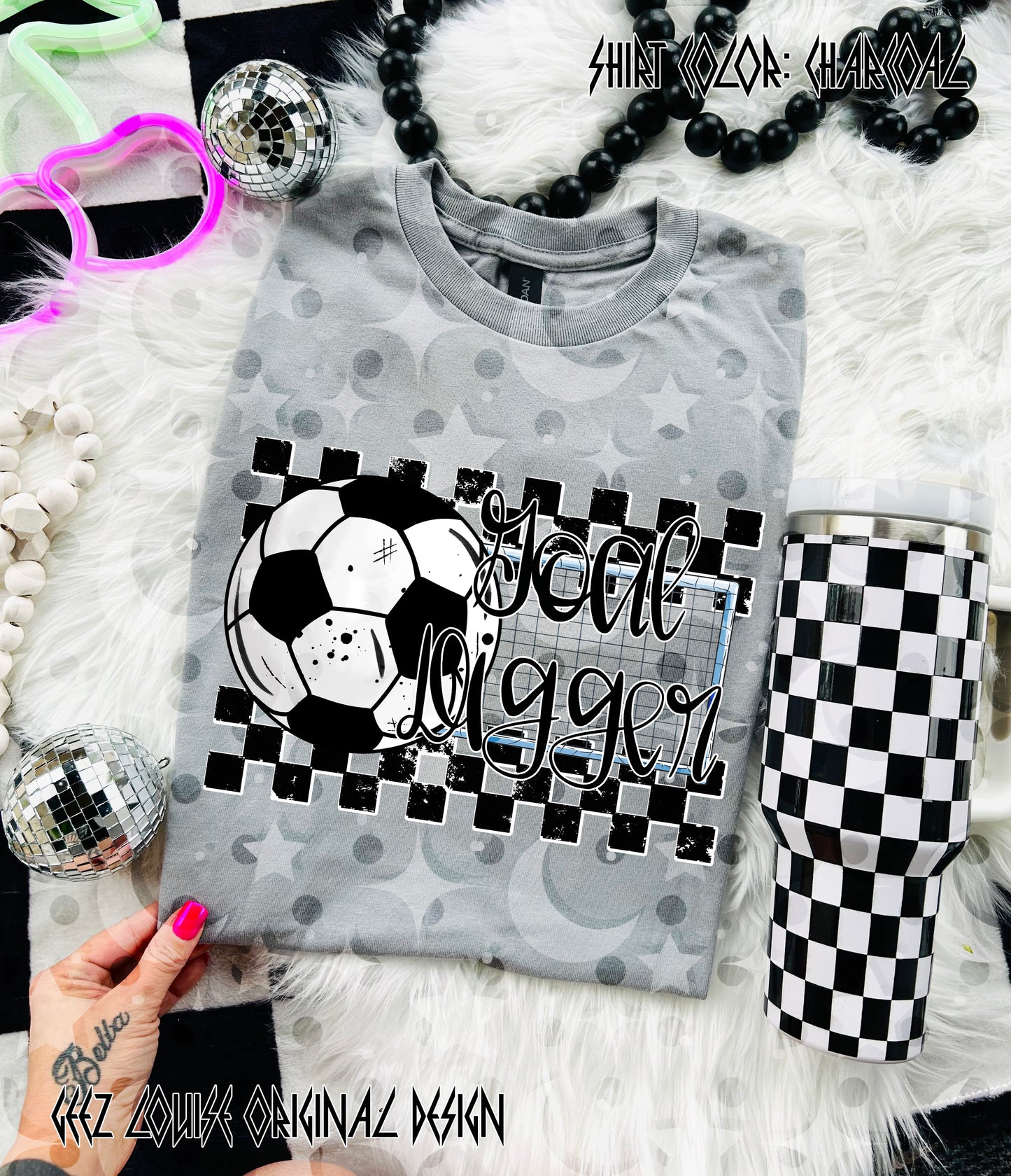 Goal Digger Digital Design PNG