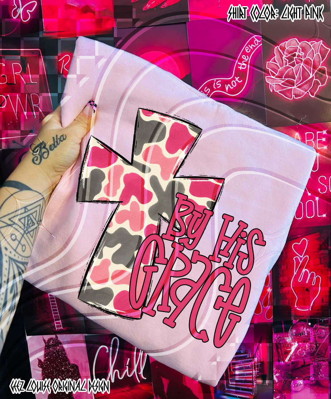 Faith in Pink – Digital Christian Cross PNG Collection (Singles + Full Bundle)