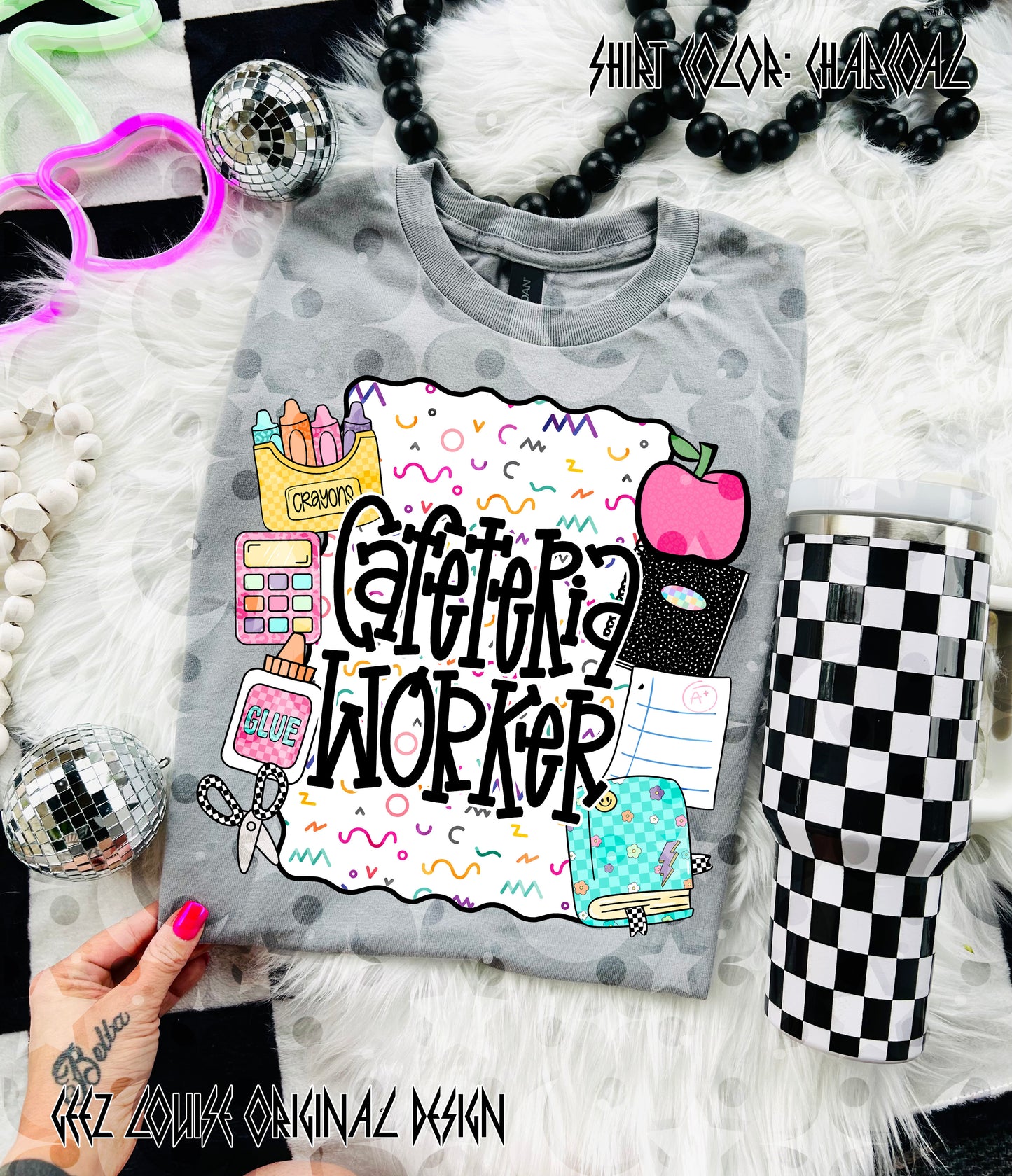 School Is Cool – Teacher & Grade Level PNG