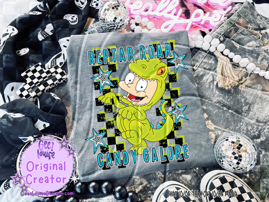 Reptar Roar – Halloween Candy Galore Digital Design (PNG)
