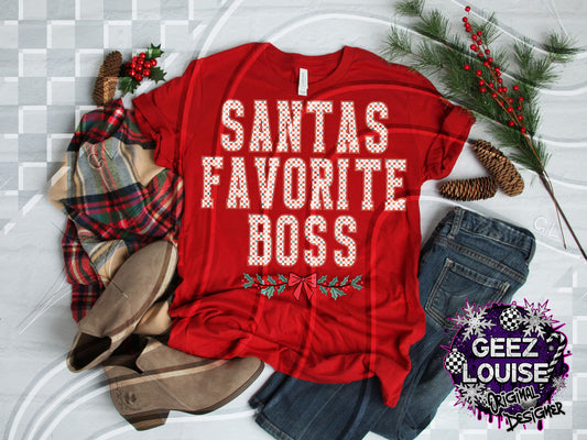 Santa’s Favorite [Profession] Digital Design | Christmas PNG