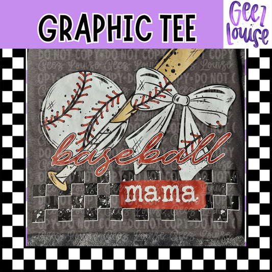 Baseball Mama Graphic Tee – Ready to Rock