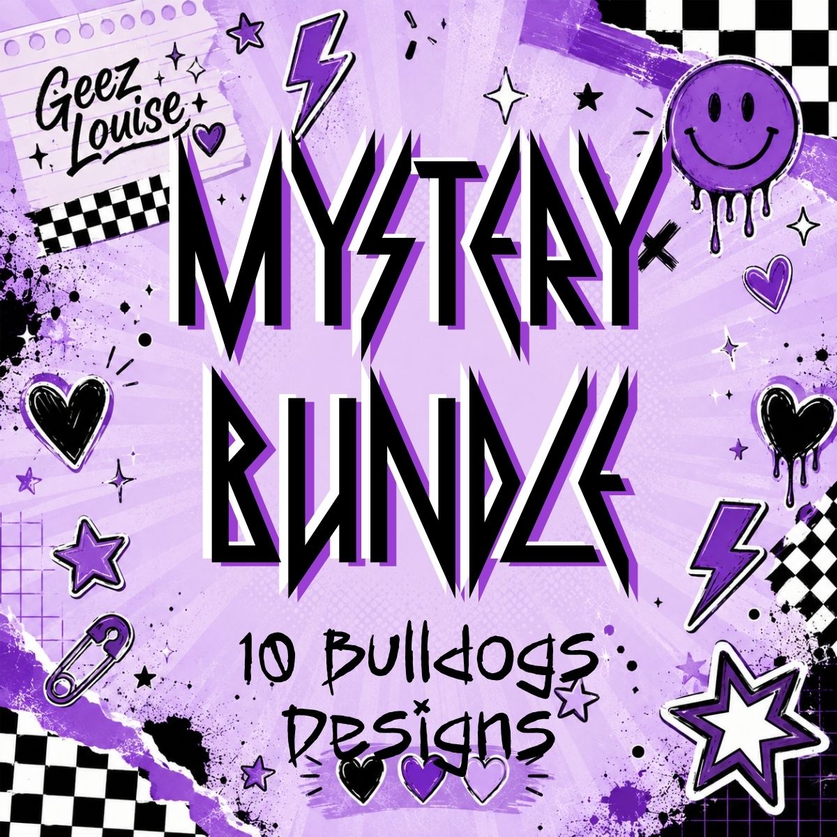 Georgia Game Day Mystery PNG Bundle | 10 Designs