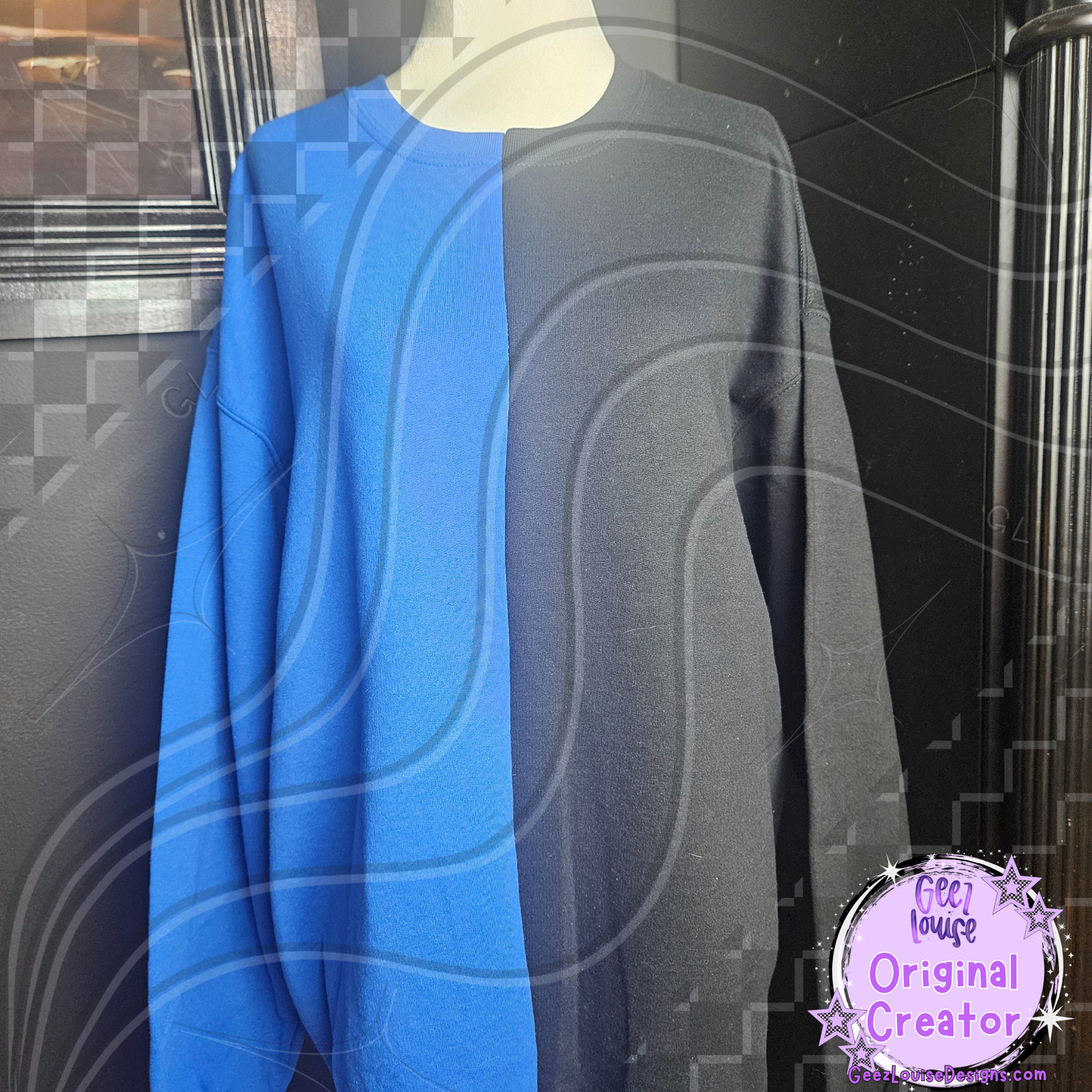 Split Sweatshirt mockup