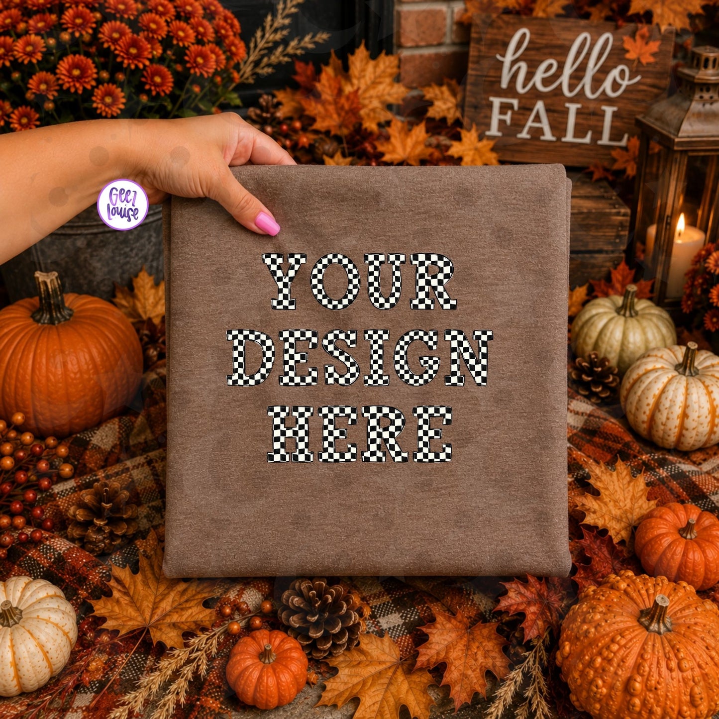 Geezy Fall Blank Mockups | Individual or Bundle | INCLUDED IN Lifetime Blank Mockup Drive