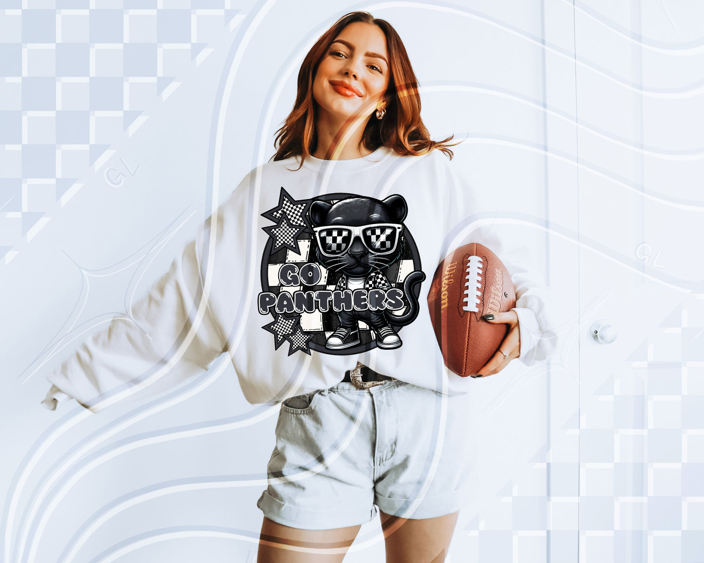 Checkered Mascot Team PNGs – 78 Options + Bundle Deal