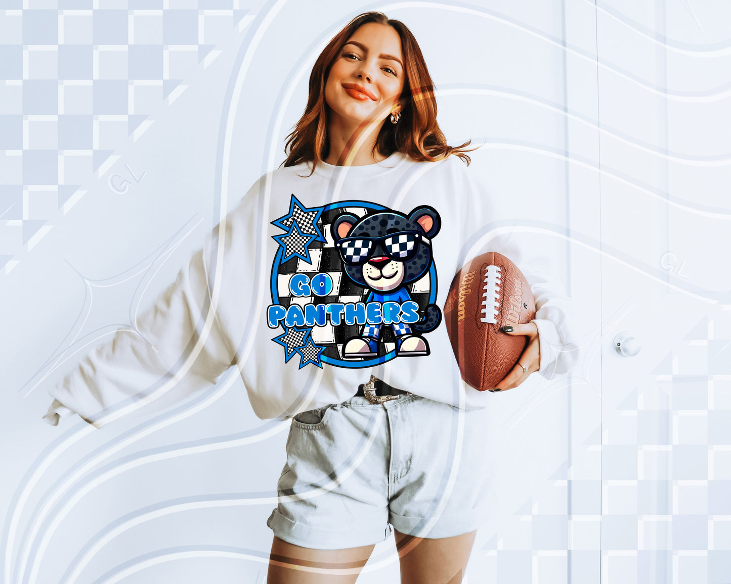 Checkered Mascot Team PNGs – 78 Options + Bundle Deal