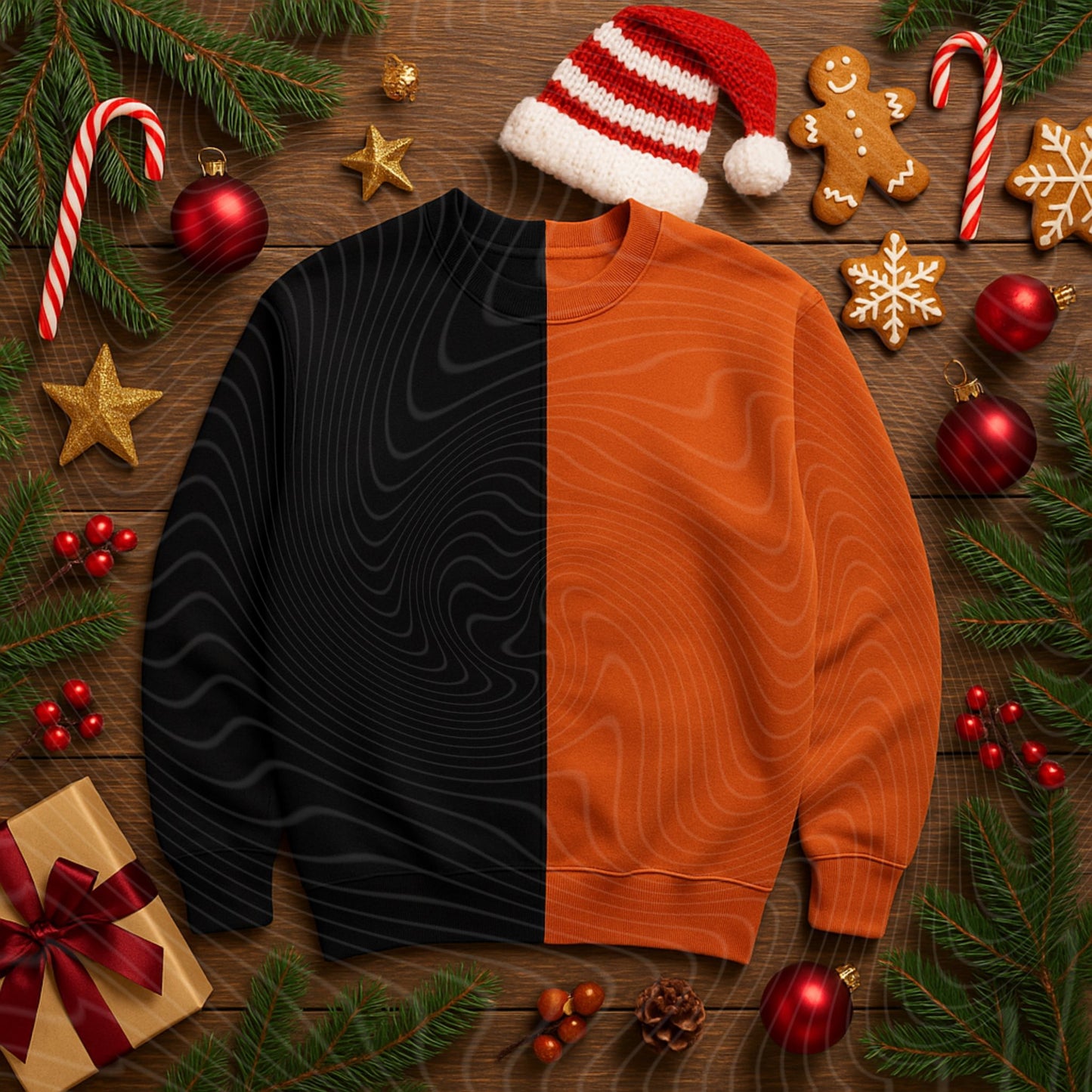 Wholesale Gildan 2-Tone Crewneck Sweatshirts (Random Color Split)