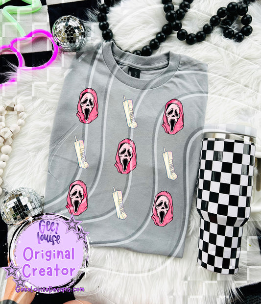 Coquette Horror Guys Digital Design – 5 Options (PNG + Commercial Use)