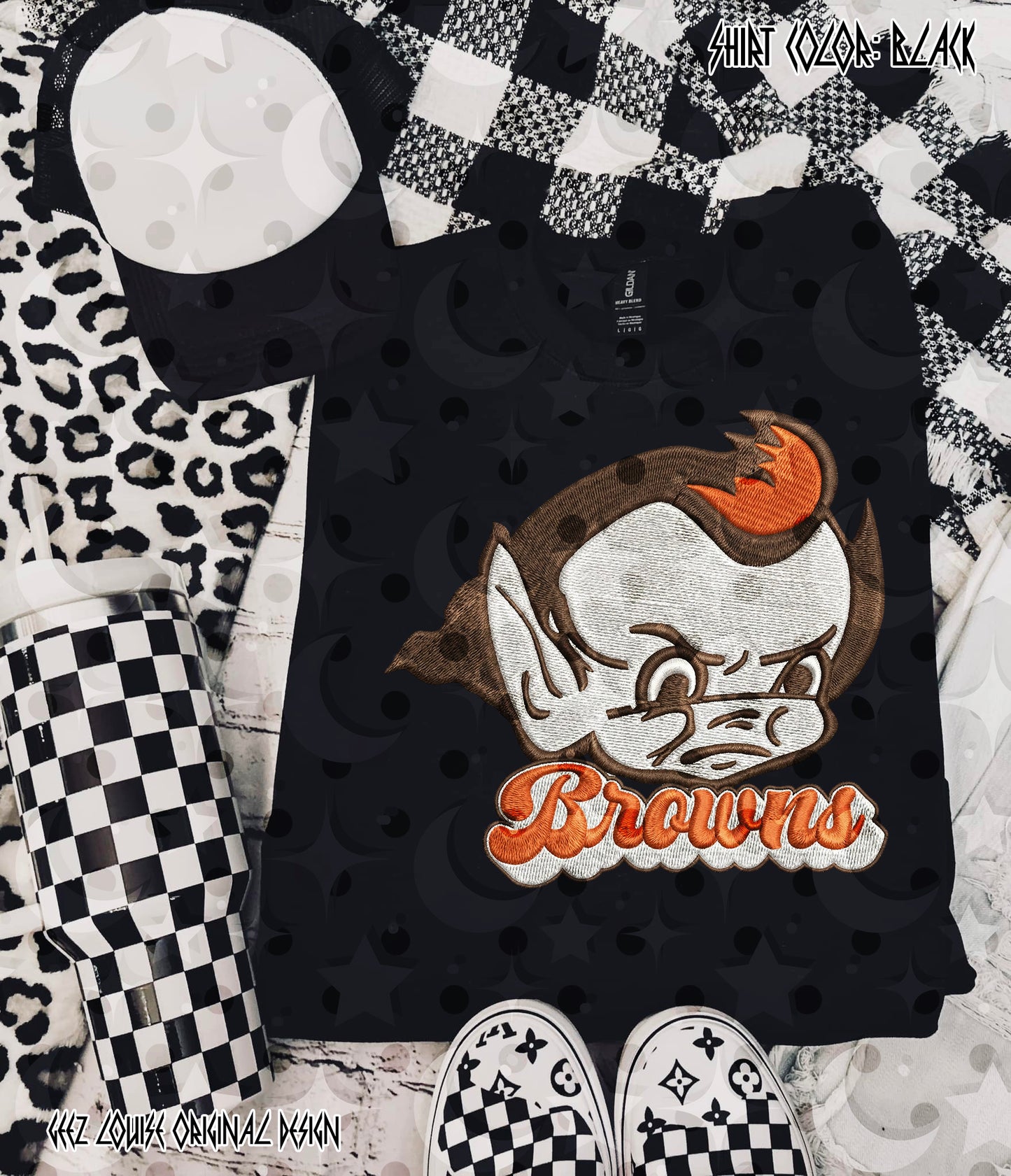 Football Team Faux Embroidery Digital Design – Team Variants & Bundle Option