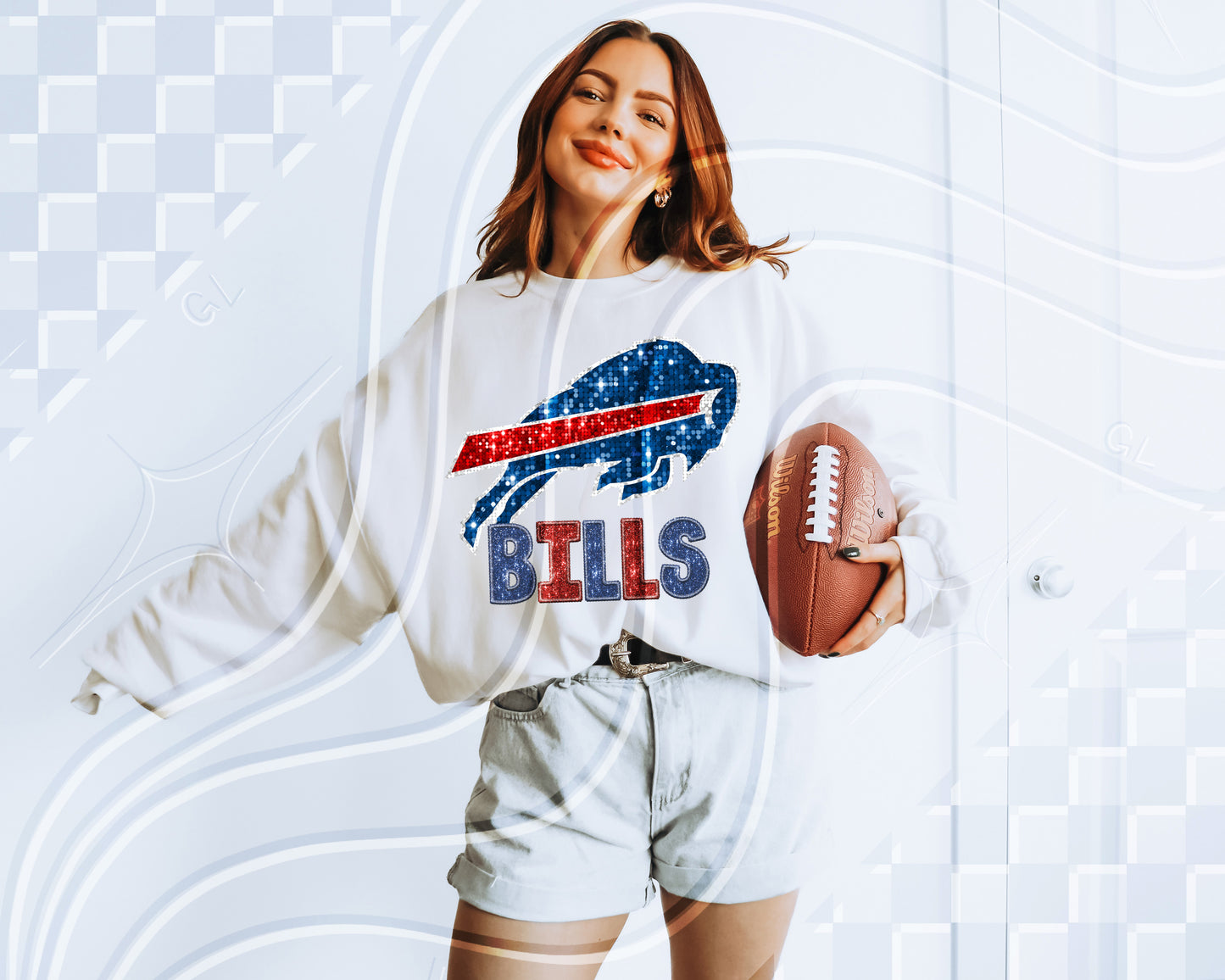 faux sequin National Teams – Individual PNGs & Bundle Option