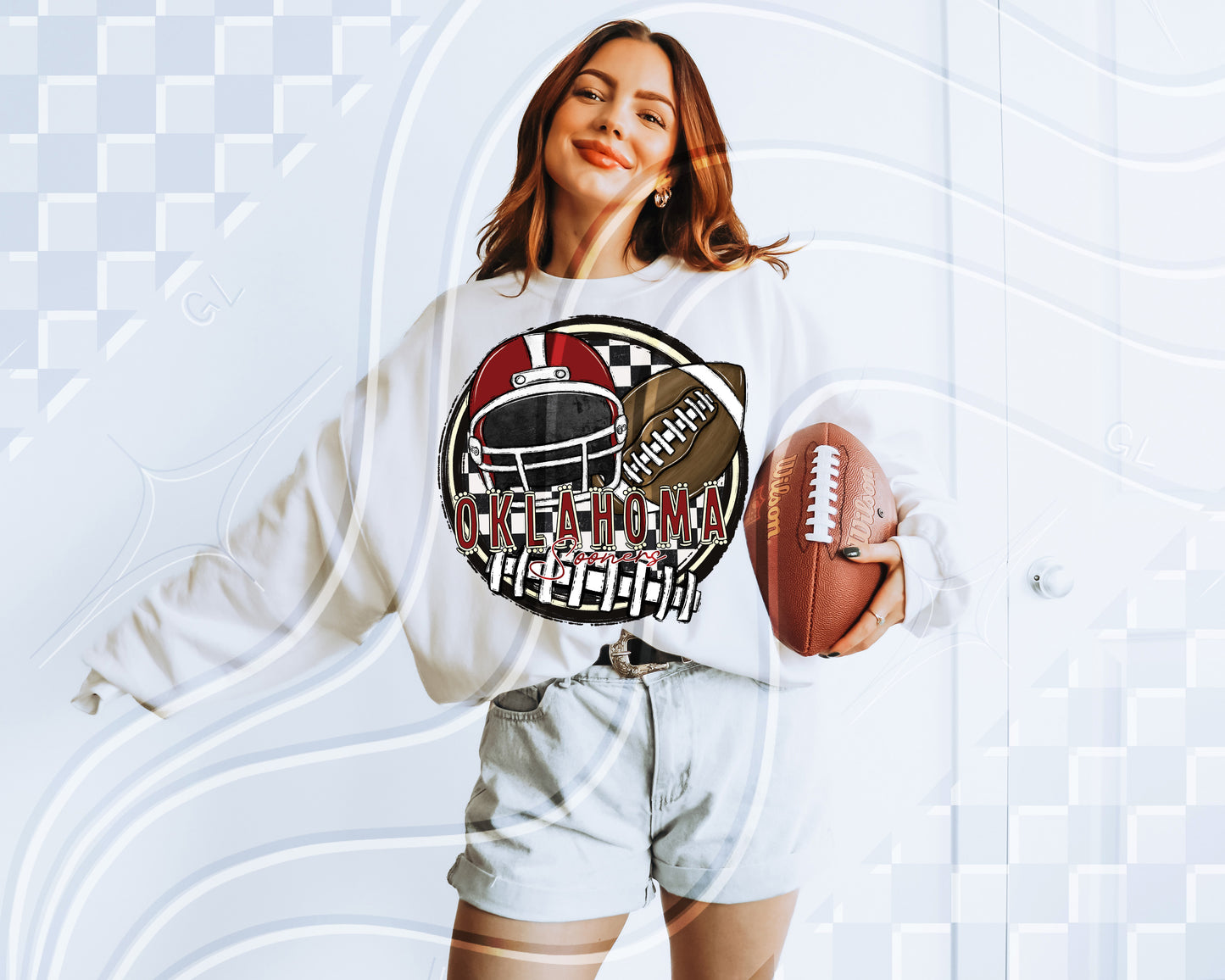 Game Day Helmet Digital Design – Select Team or Custom Option