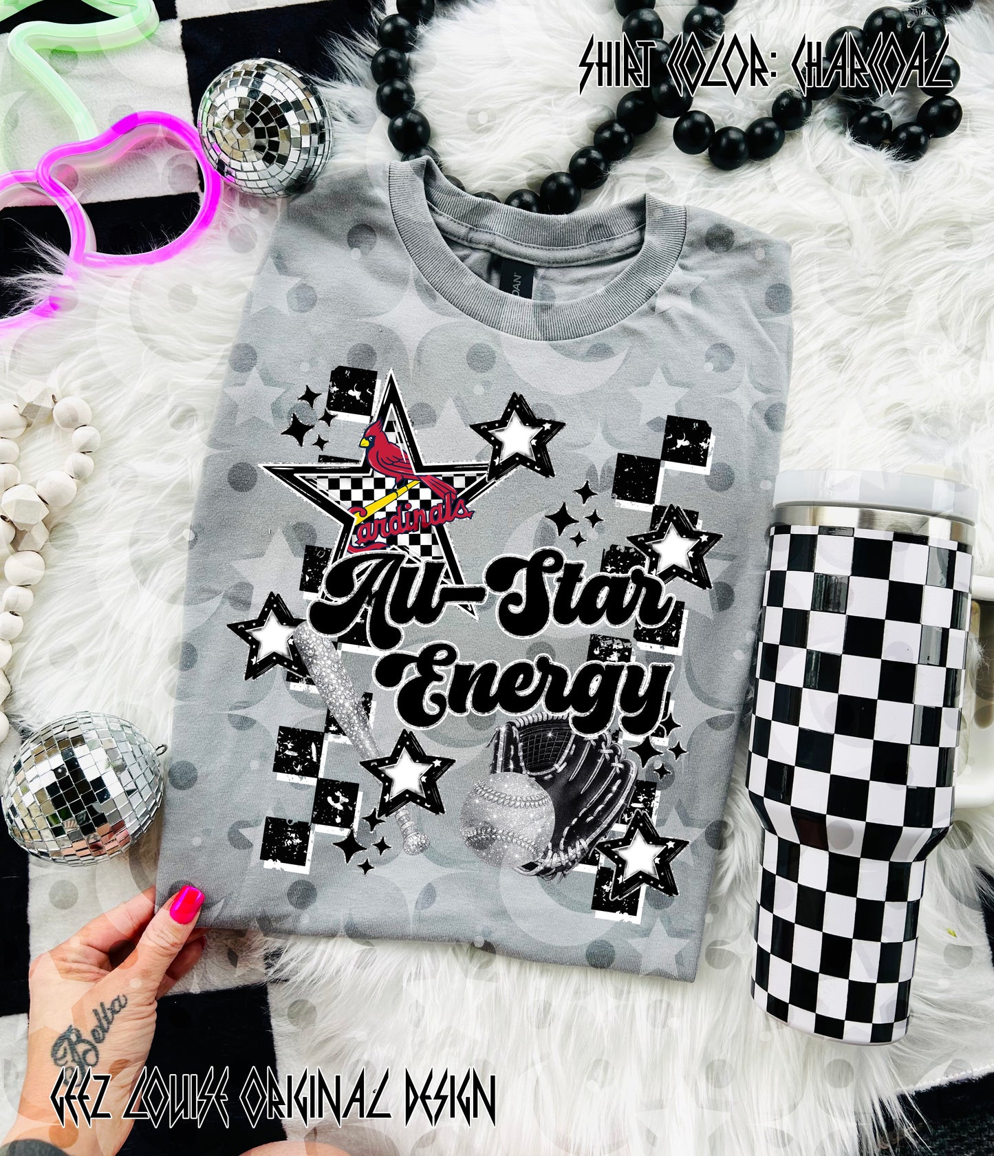 All Star Energy Baseball Digital Design | Team Spirit PNG