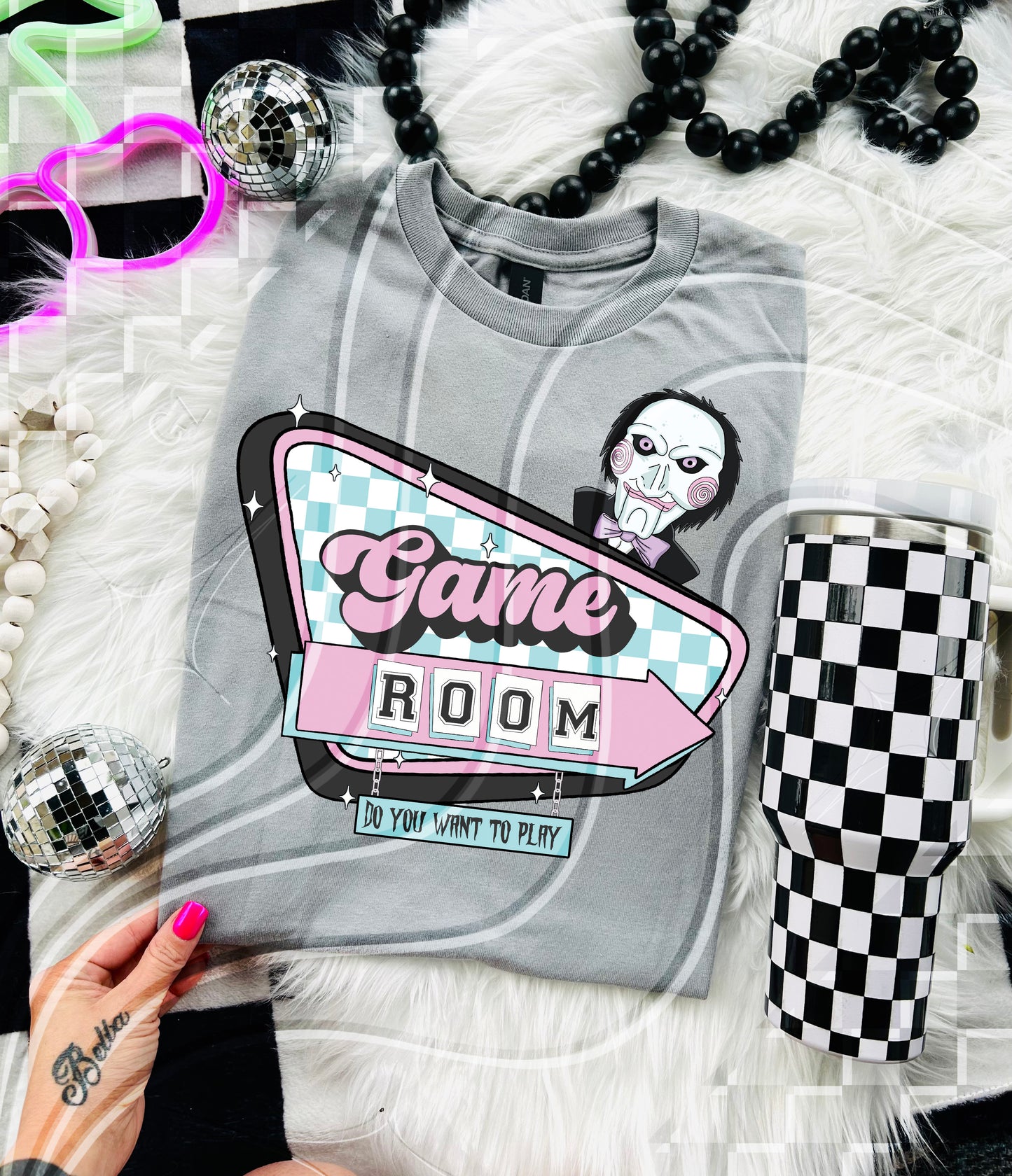 Retro Horror Sign Bundle – Vintage-Style PNG Designs