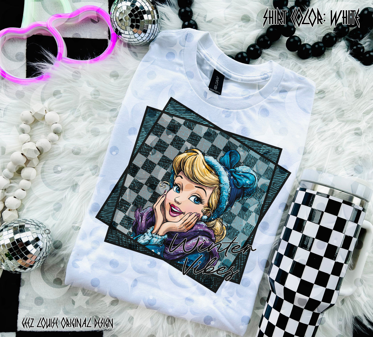 Winter Vibes Princess Collection – Digital Designs (PNG Bundle + Individual Options)