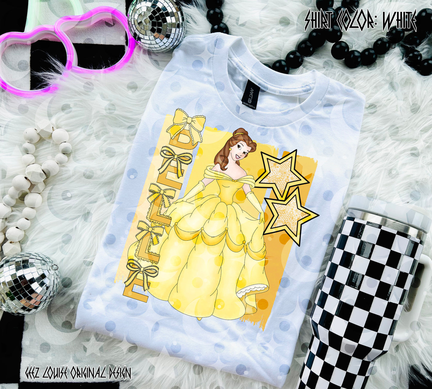 Storybook Princess Bow Alphabet PNG | Digital Download