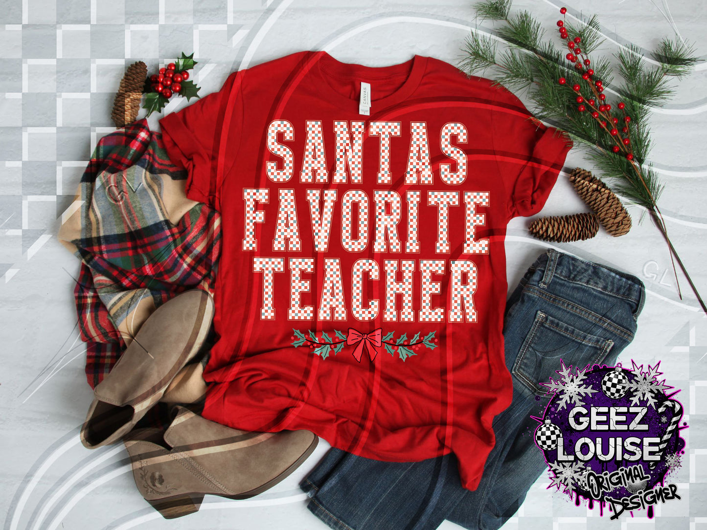 Santa’s Favorite [Profession] Digital Design | Christmas PNG