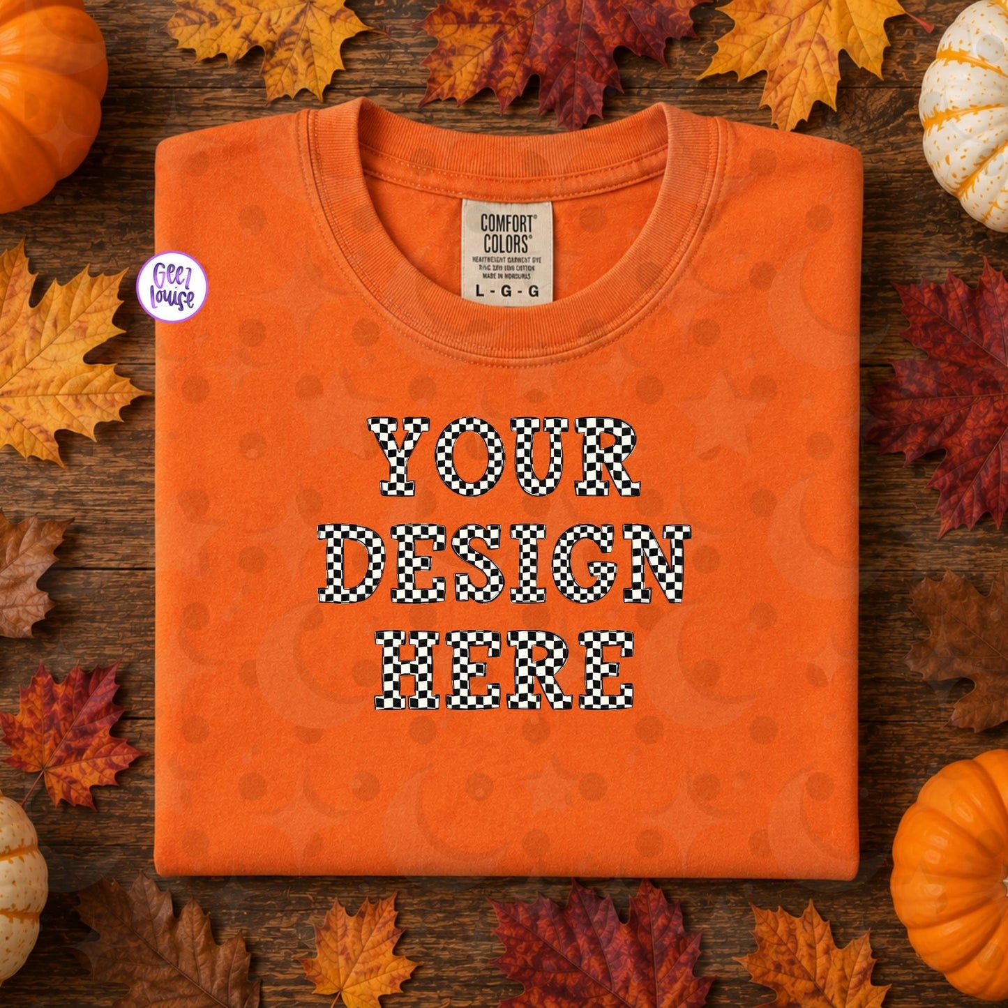 Geezy Fall Blank Mockups | Individual or Bundle | INCLUDED IN Lifetime Blank Mockup Drive