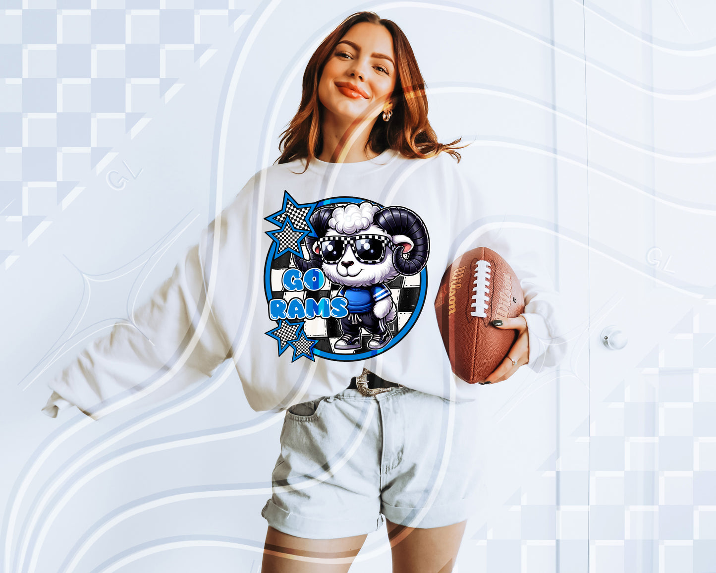 Checkered Mascot Team PNGs – 78 Options + Bundle Deal