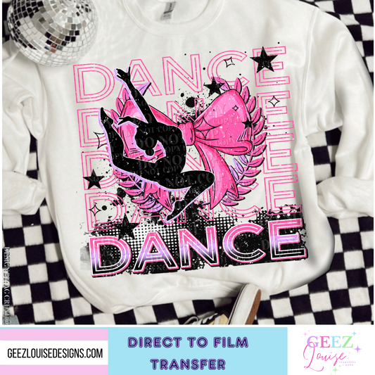 dance - Direct to Film Transfer - made to order