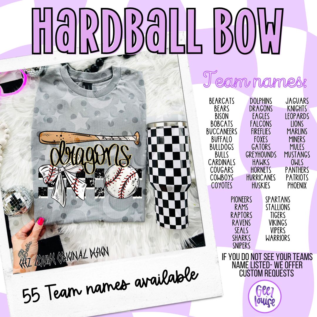 Hardball Bow Teams – Digital Download (Multiple Teams + Custom)