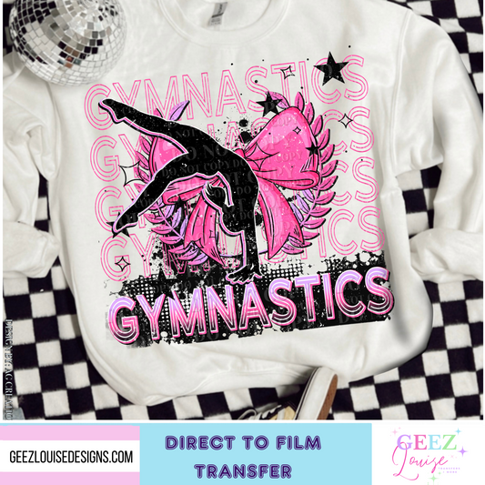 Gymnastics - Direct to Film Transfer - made to order
